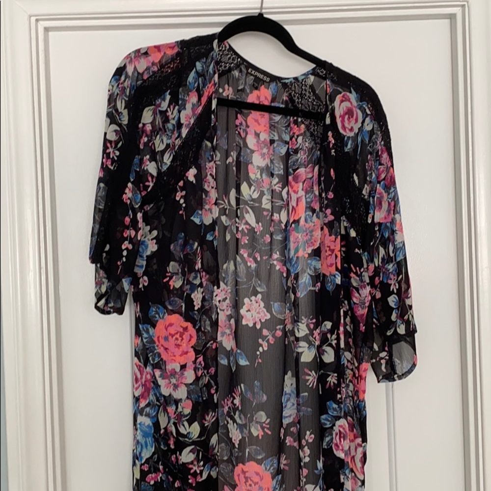 Floral Kimono Ready for sushi night